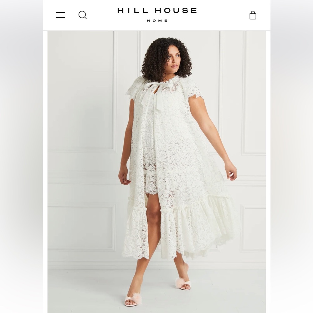 *HILL HOUSE HOME* Lace Coco Duster